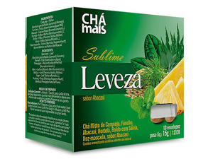 CHÁ SUBLIME LEVEZA 10sch.