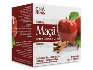 CHÁ MISTO MAÇÃ COM CANELA E CRAVO 10sch.