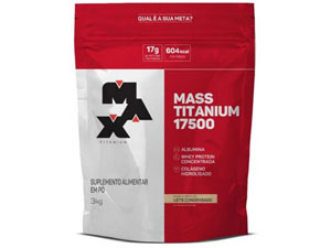 MASS TITANIUM 17500 3kg (LEITE CONDENSADO)