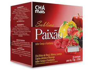 CHÁ SUBLIME PAIXÃO 10sch.