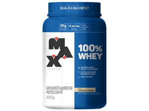 100% WHEY 900g (COOKIES & CREAM)