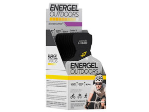ENERGEL OUTDOORS CAIXA COM 10 SACHÊS DE 30g (GUARANÁ COM AÇAÍ)